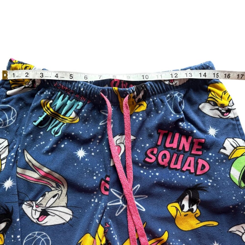 Whimsical Space Jam & Disney Nostalgic Loungewear Comfy Pants Set  L 12/14 - Picture 4 of 16